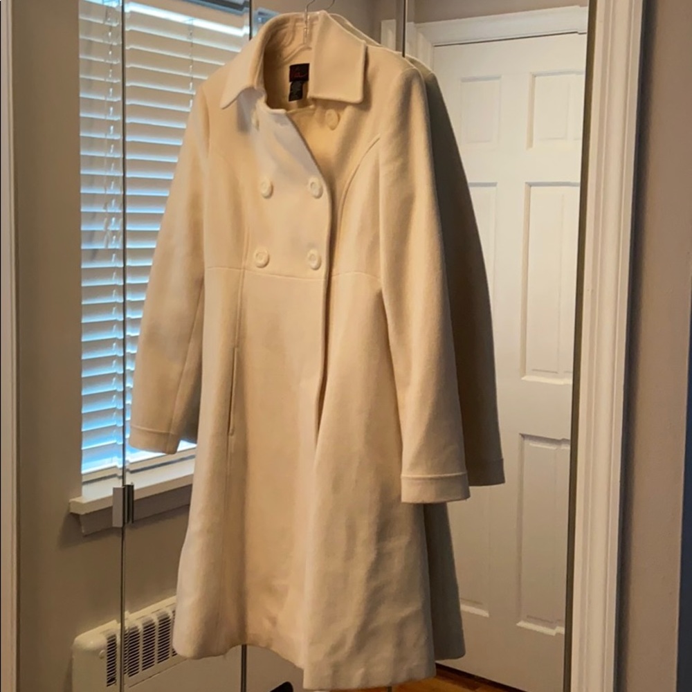 White winter jacket